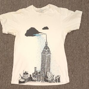 Threadless White Cityscape Tee